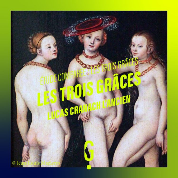cover art for Les trois Grâces, Lucas Cranach 