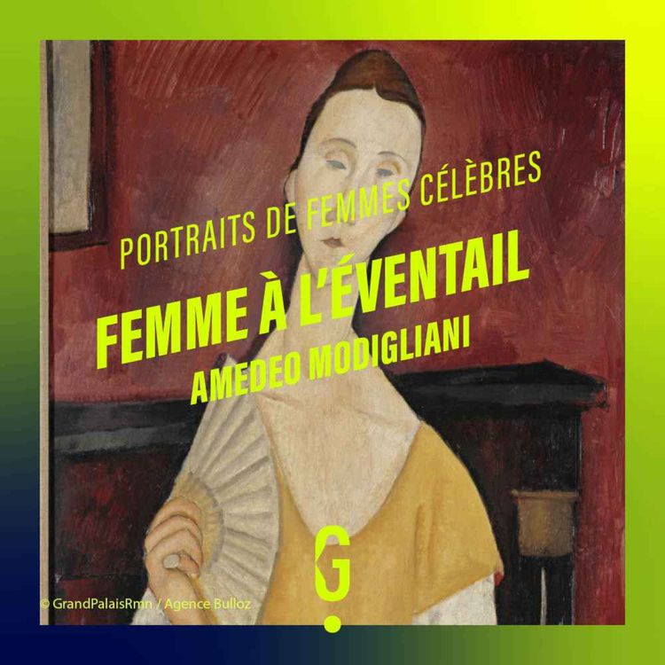 cover art for Femme à l'éventail (Lunia Czechowska), Amedeo Modigliani 