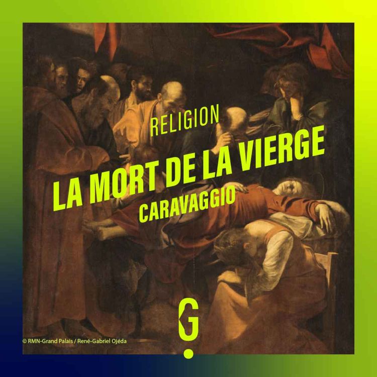 cover art for La Mort de la Vierge, Caravaggio 