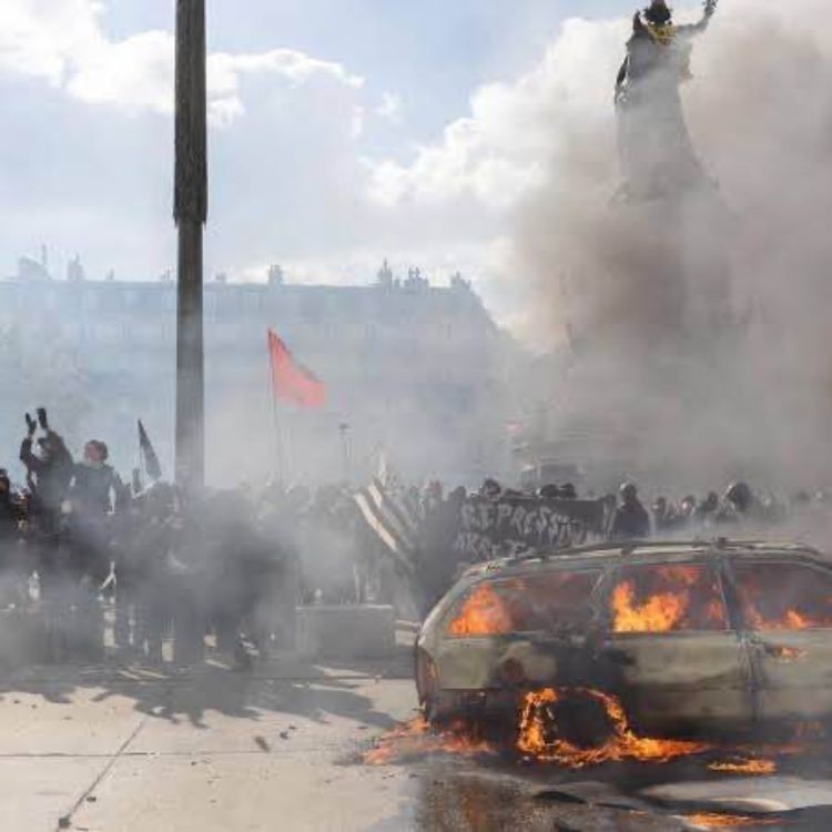 cover art for Front row seat at a Riot....