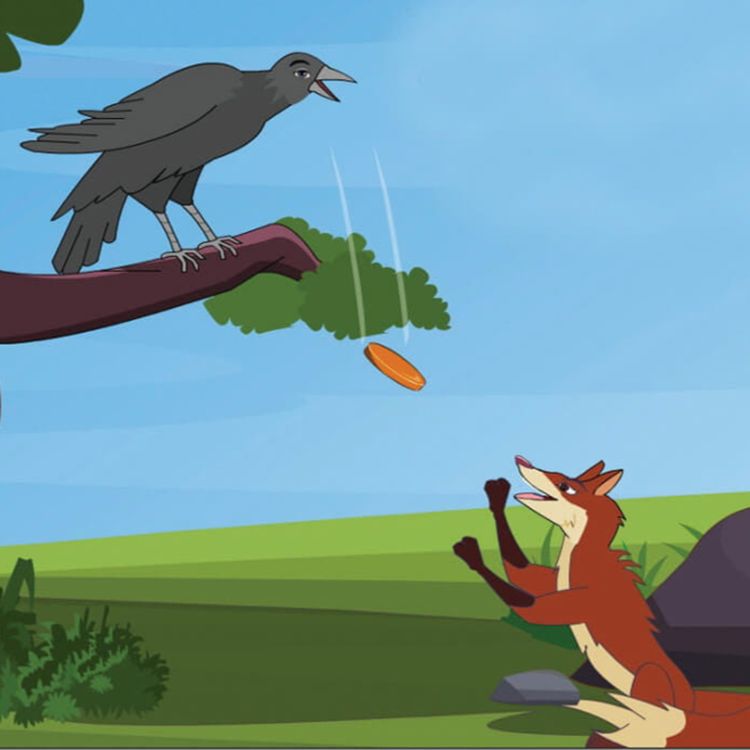 cover art for 12. पंचतंत्र की कहानी: चालाक लोमड़ी और मूर्ख कौआ (Panchtantra Ki Kahani: The Fox And The Crow) Moral Story in Hindi | Panchtantra ki Kahaniya | बच्चों की कहानी | Hindi Stories