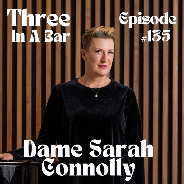 cover art for 135. Dame Sarah Connolly - Positive thinking, evolving roles, fat suits and every singer’s nemesis…the common cold.