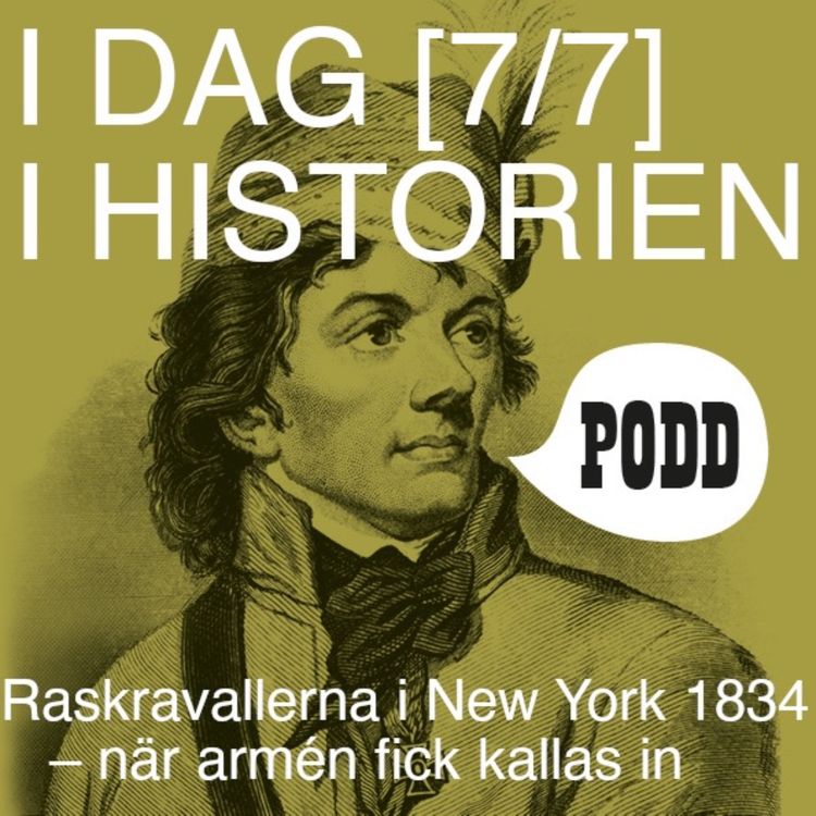 cover art for Raskravallerna I New York 1834 – när armén fick kallas in