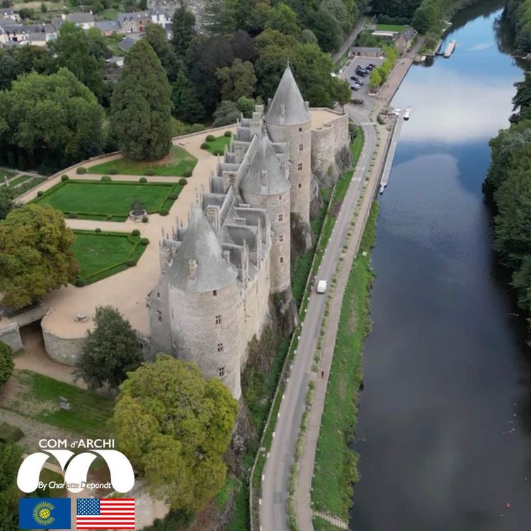 cover art for S7#33 🌞😎🇺🇸🇬🇧 "Inhabiting a Thousand Years" – Josselin Castle