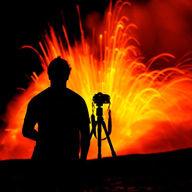 cover art for Nick Selway - Photographing Waves and Lava