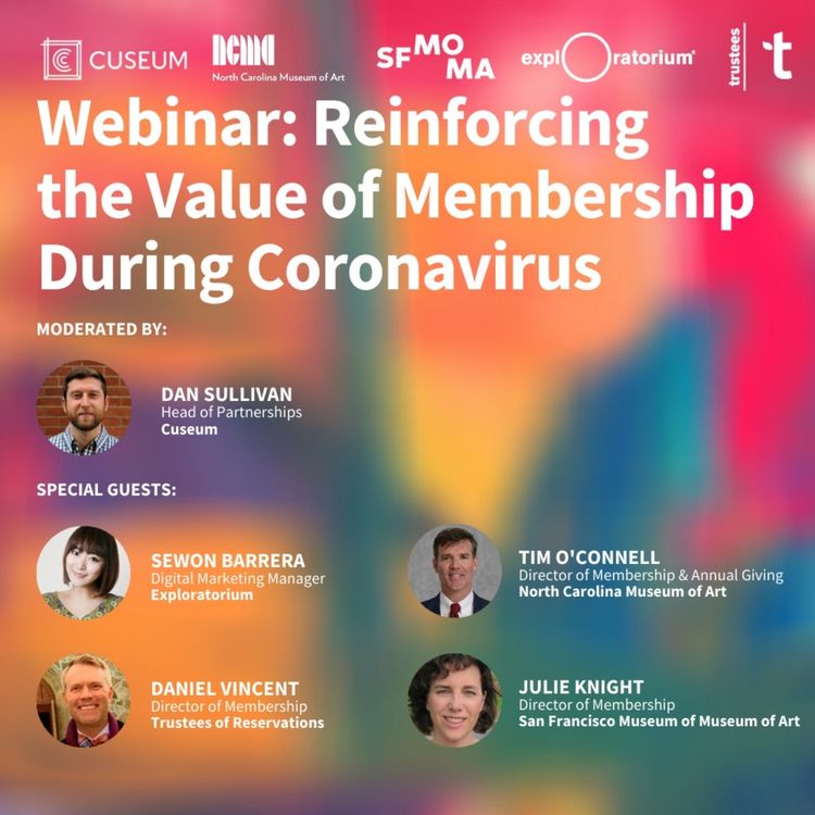 cover art for Membership Mondays: Membership Marketing, Audience Shifts & Community Engagement after Coronavirus