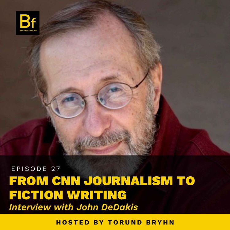 cover art for From CNN Journalism to Fiction Writing: A Conversation with John DeDakis