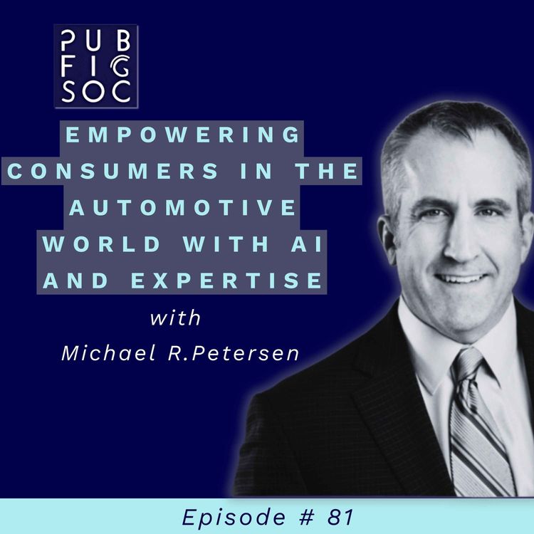 cover art for Empowering Consumers in the Automotive World with AI and Expertise with Michael R. Petersen