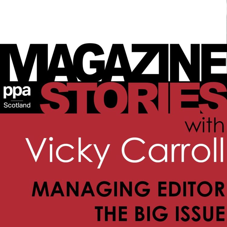 cover art for The Big Issue's Managing Editor: Vicky Carroll