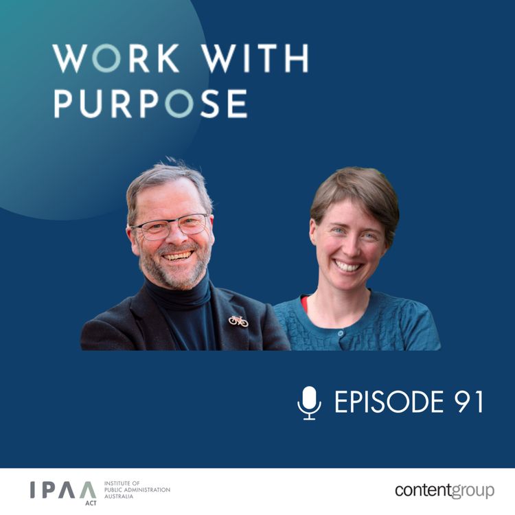 cover art for EP#91: Connect, care, contribute: Public service for public good