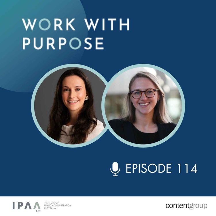 cover art for EP#114: On the executive support team with Lydia Milosavljevic and Zoe Scanlon