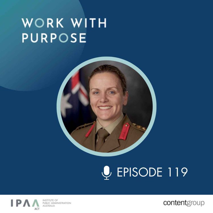 cover art for EP#119: The change leader with Colonel Jennifer Harris