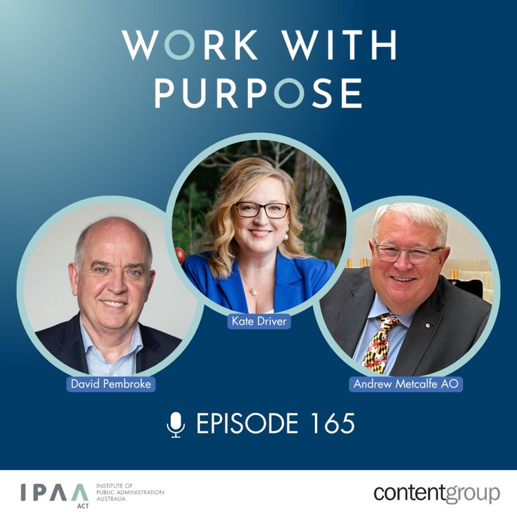 cover art for #EP165: Curtain call with David Pembroke and Andrew Metcalfe AO
