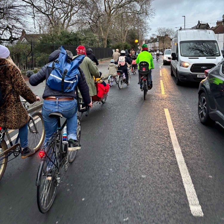 cover art for Streets Ahead joins a Bike Bus!