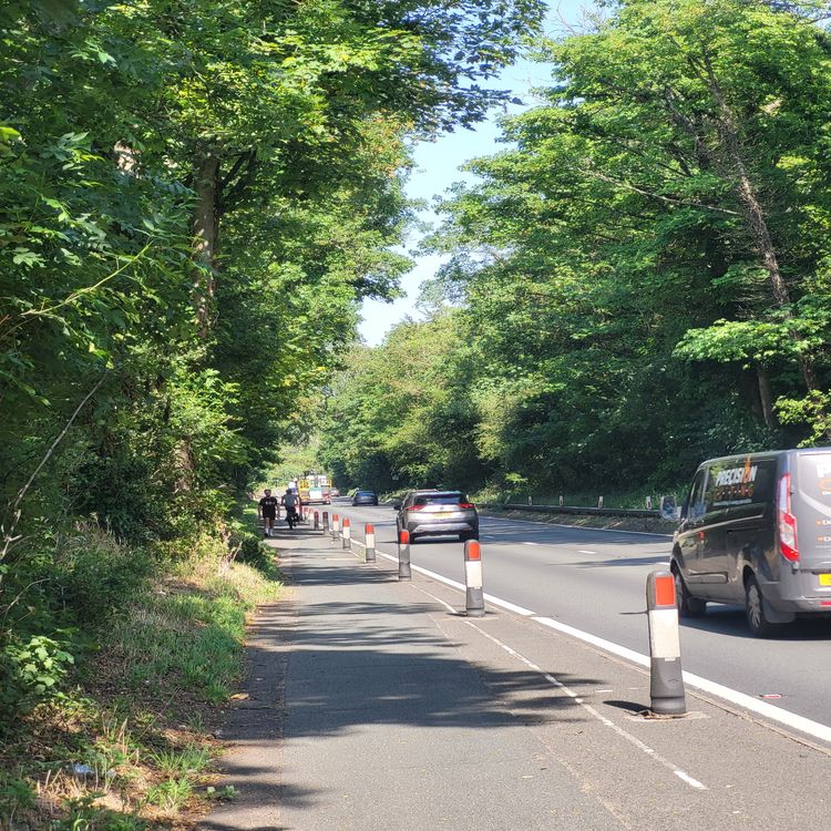 cover art for Is this England's worst cycling and walking route?