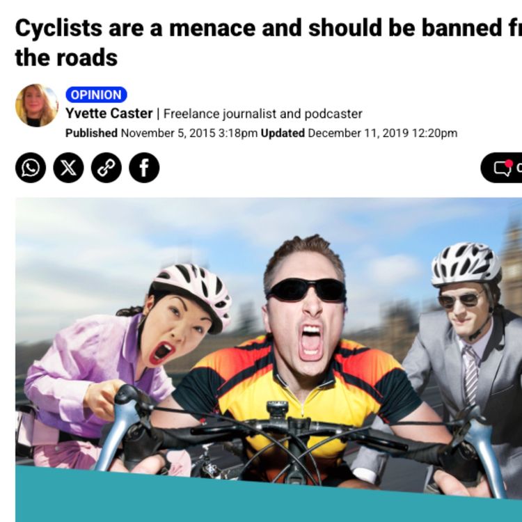 cover art for She called for cyclists to be banned. Then she gave up her car.