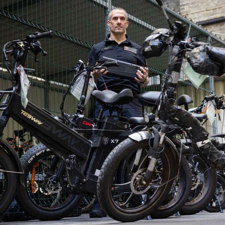 cover art for Catching illegal e-motos with the City of London Police