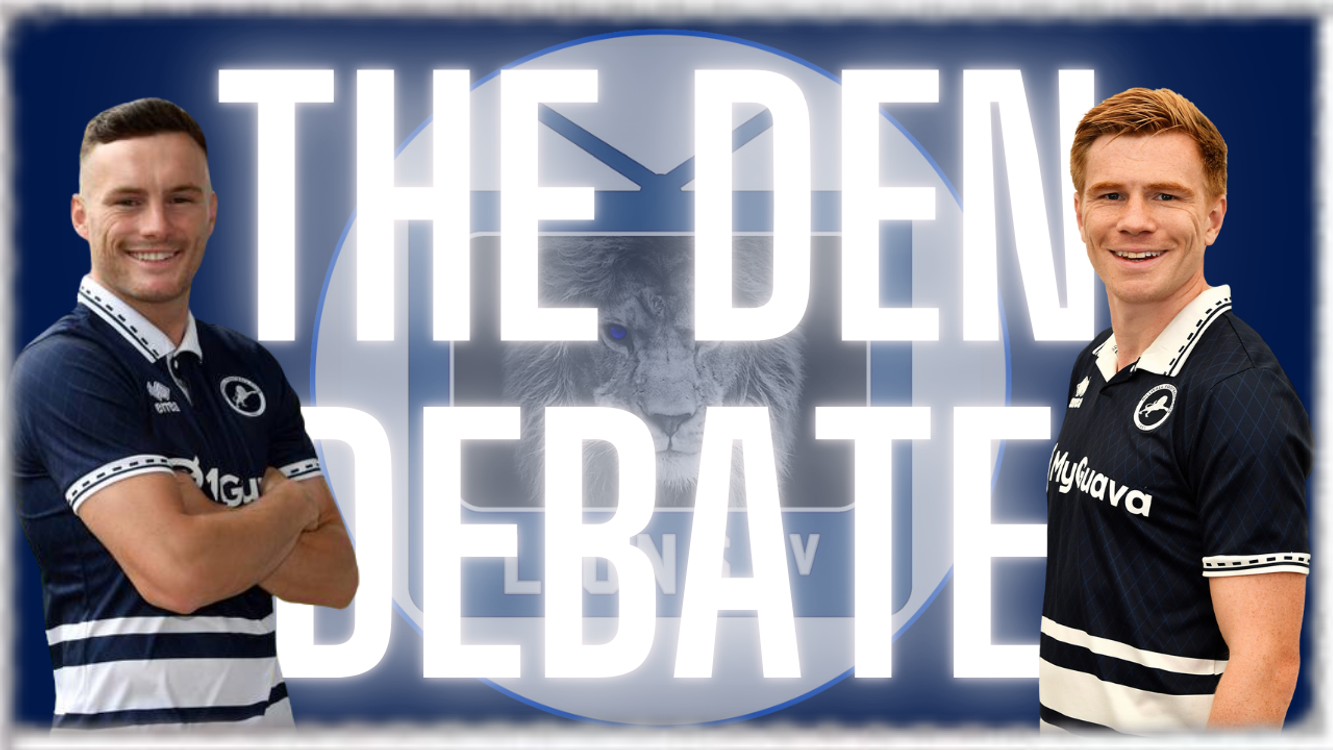 cover art for THE DEN DEBATE LIVE- 5 GAMES, 4 POINTS & 3 INJURED STRIKERS #millwall #millwallfc #podcast