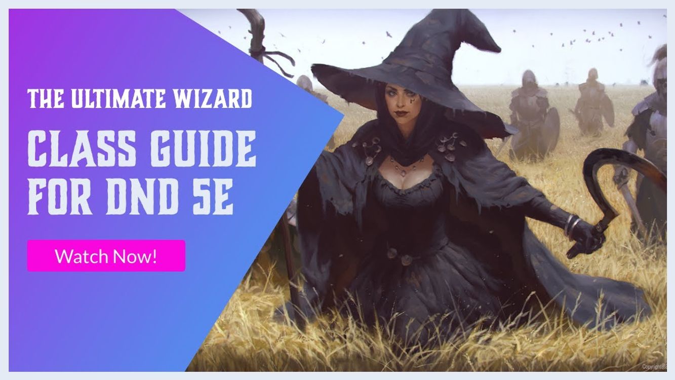 cover art for The Ultimate Wizard Class Guide for DnD 5e