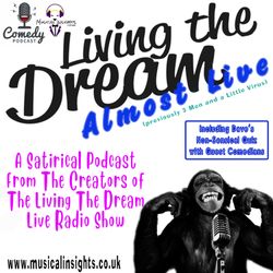 cover art for Living The Dream, Almost Live
