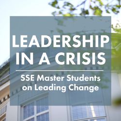 cover art for Leadership in a crisis