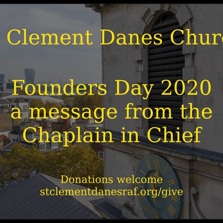 cover art for Founders Day 2020 Chaplain-in-Chief's Message