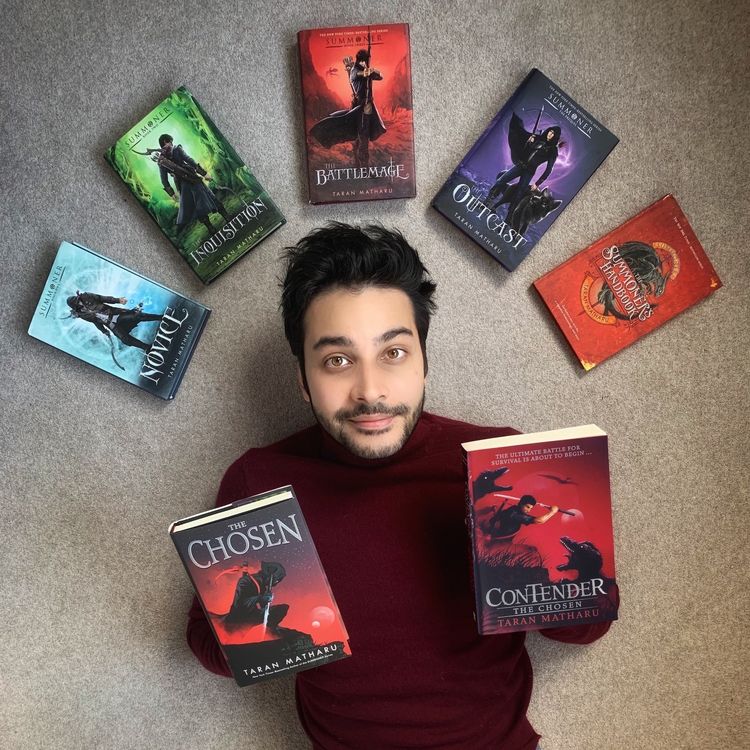 cover art for Taran Matharu OA