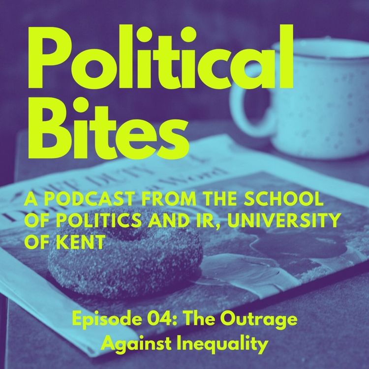 cover art for Political Bites- The Outrage Against Inequality