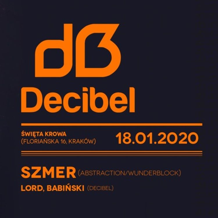 cover art for Babiński - Decibel x Święta Krowa | 18.01.2020