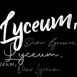 cover art for Letters to the Lyceum