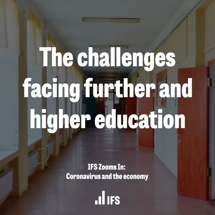 cover art for The challenges facing further and higher education