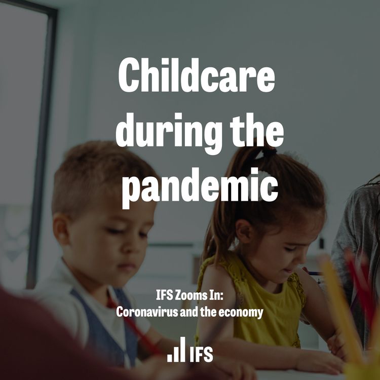 cover art for Childcare during the pandemic