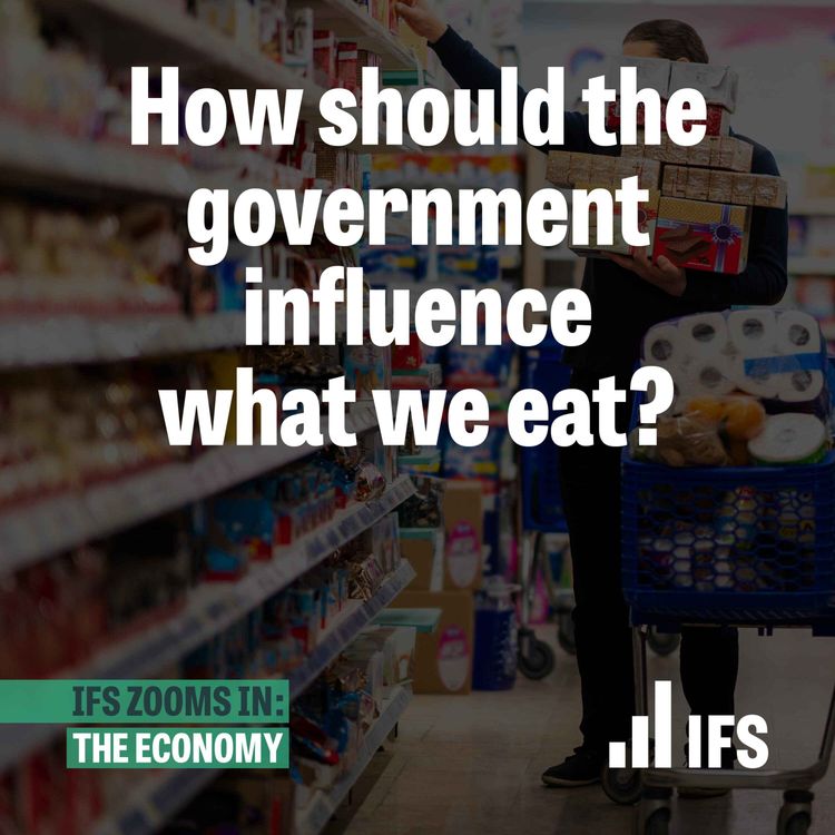 cover art for How should the government influence what we eat?