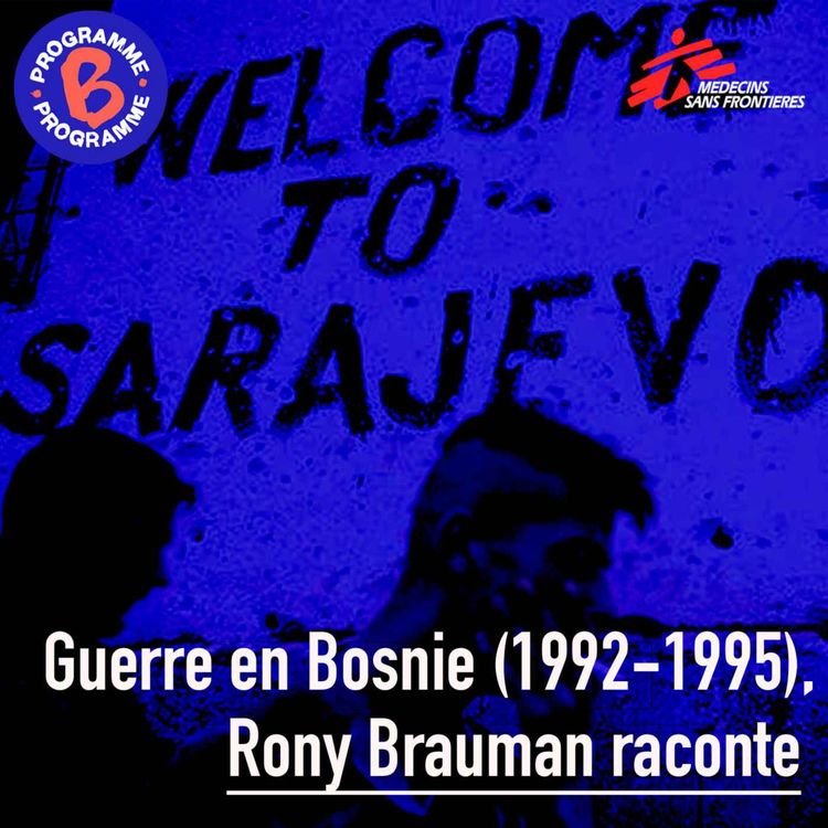 cover art for Guerre en Bosnie, Rony Brauman raconte