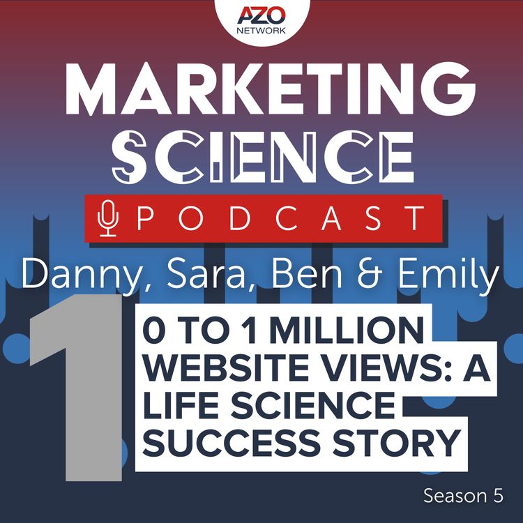 cover art for 0 to 1 Million Website Views: A Life Science Success Story