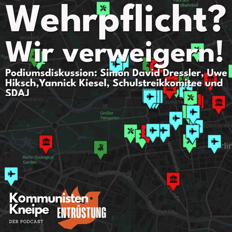 cover art for Wehrpflicht? Wir verweigern! - Podiumsdiskussion auf der Berliner Friedenskonferenz