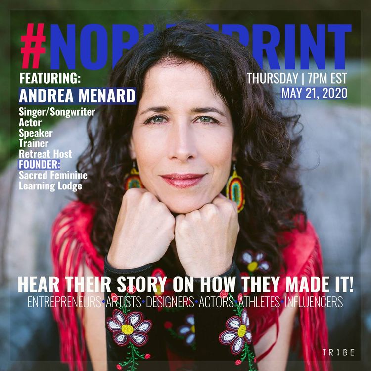 cover art for Andrea Menard (Singer/Songwriter/Actress/Rise Of The Sacred Feminine)