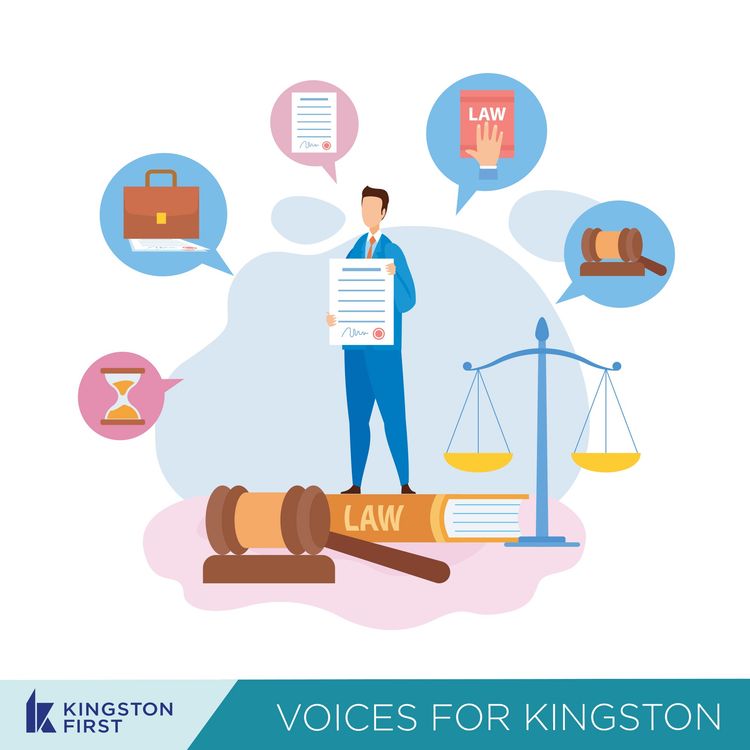 cover art for Voices of Kingston: Commercial Law changes during Coronavirus