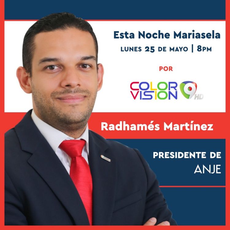 cover art for Participación de Radhamés Martínez, Presidente de ANJE, en Esta Noche Mariasela