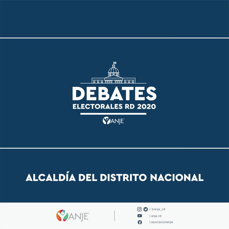 cover art for Debates Electorales RD 2020 | Distrito Nacional