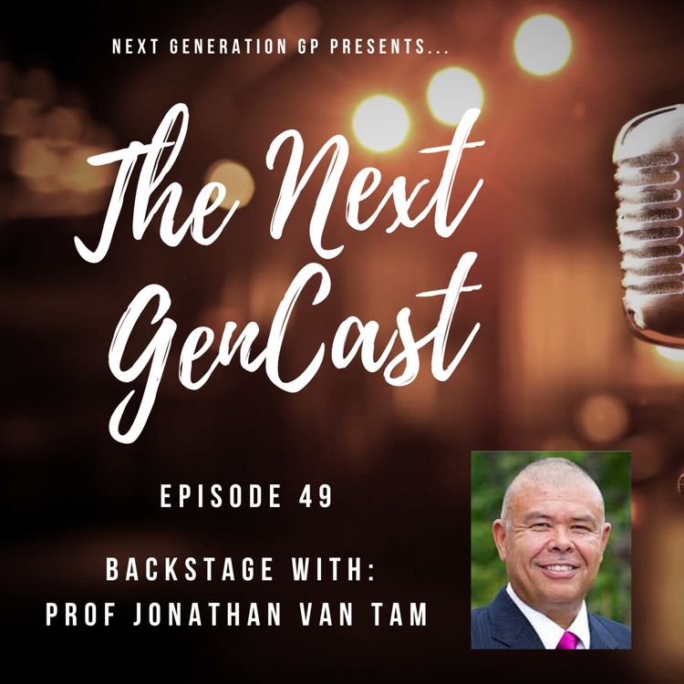 cover art for Episode 49: Backstage with Prof Sir Jonathan Van-Tam