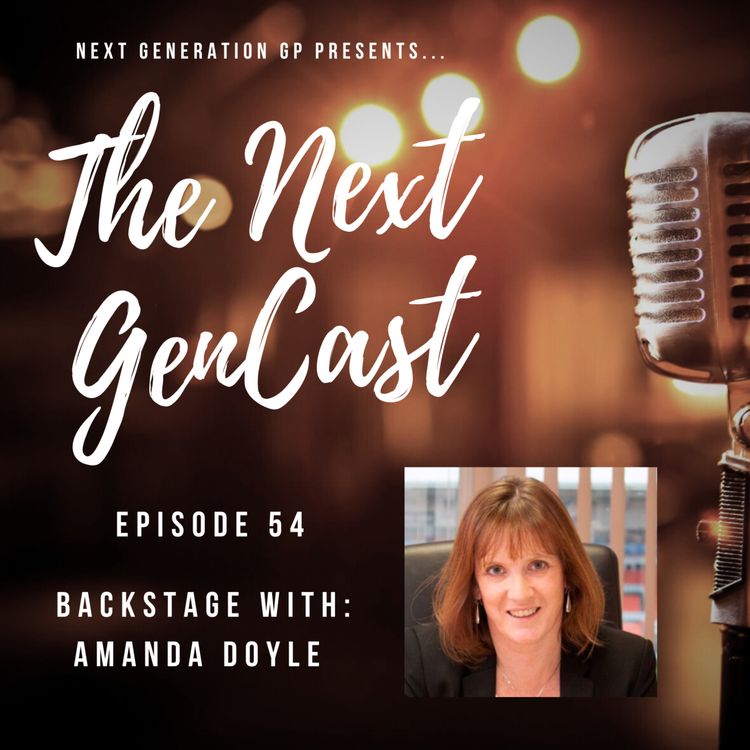 cover art for Episode 54: Backstage with Amanda Doyle