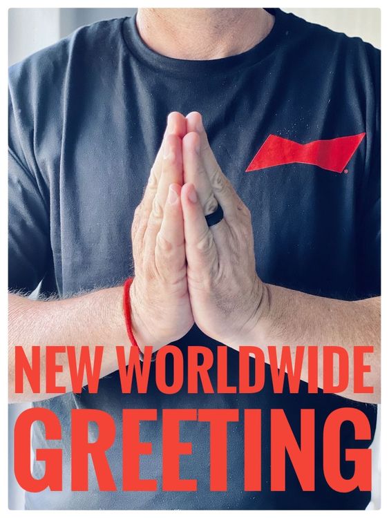 cover art for New Universal Greeting - Spreading Love not Coronavirus