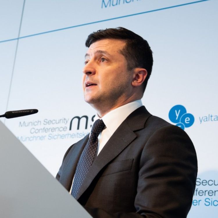 cover art for Владимир Зеленский на Украинском ланче в Мюнхене