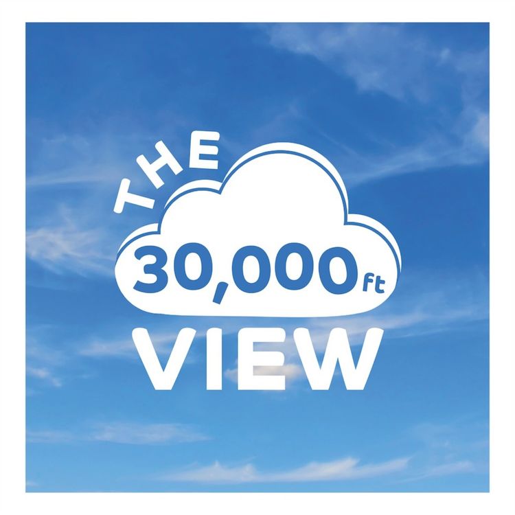 cover art for The 30,000ft View | Carrie & Kenwright | Rise At Seven