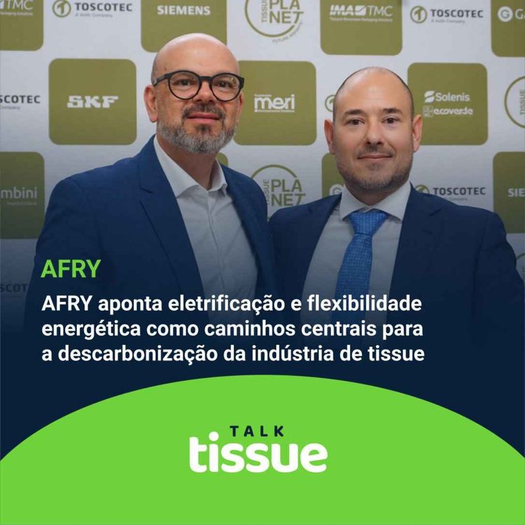 cover art for AFRY aponta eletrificação e flexibilidade energética como caminhos centrais para a descarbonização da indústria de tissue