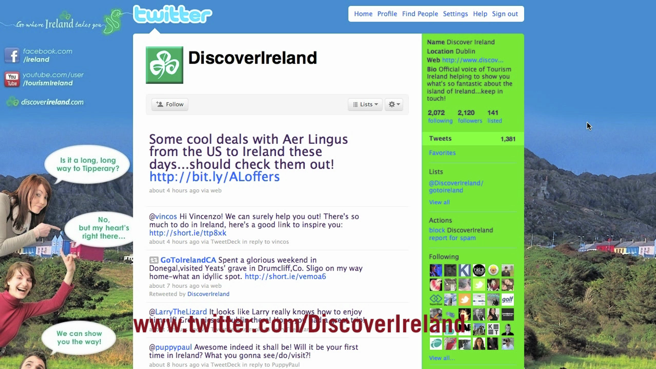 cover art for #103 A Tour of www.DiscoverIreland.com