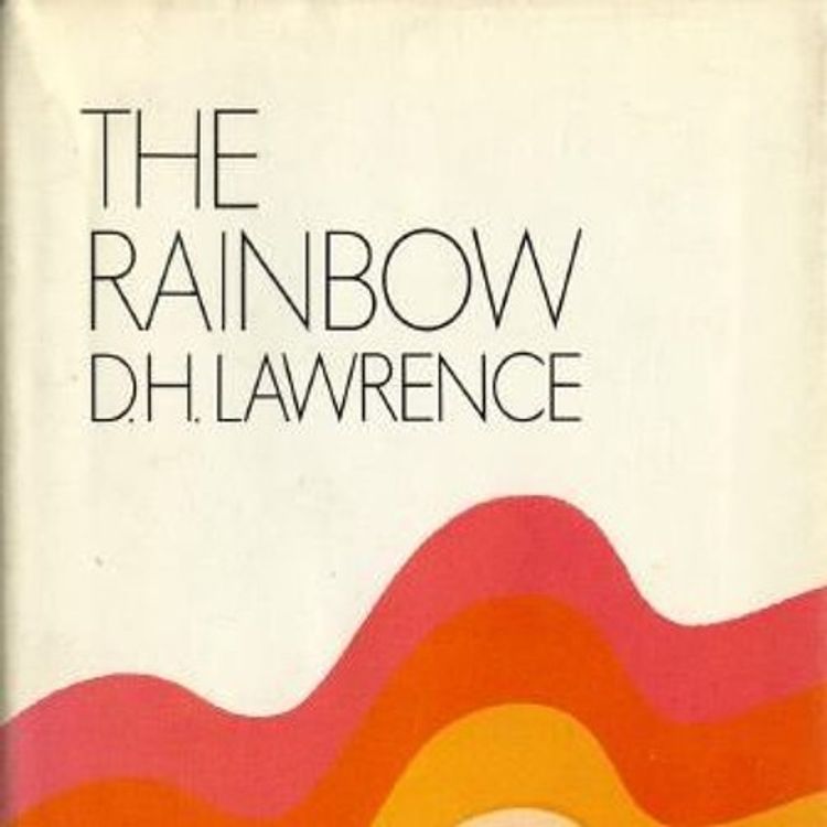 cover art for The Rainbow by D.H. Lawrence