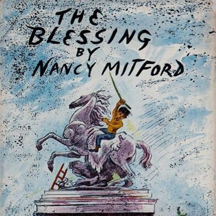 cover art for The Blessing by Nancy Mitford