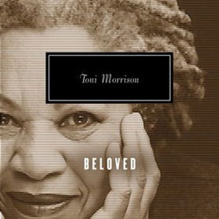 cover art for Beloved by Toni Morrison